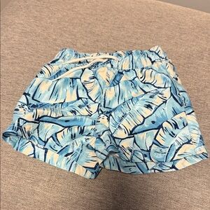 Janie and Jack swim trunks. 6-12 months